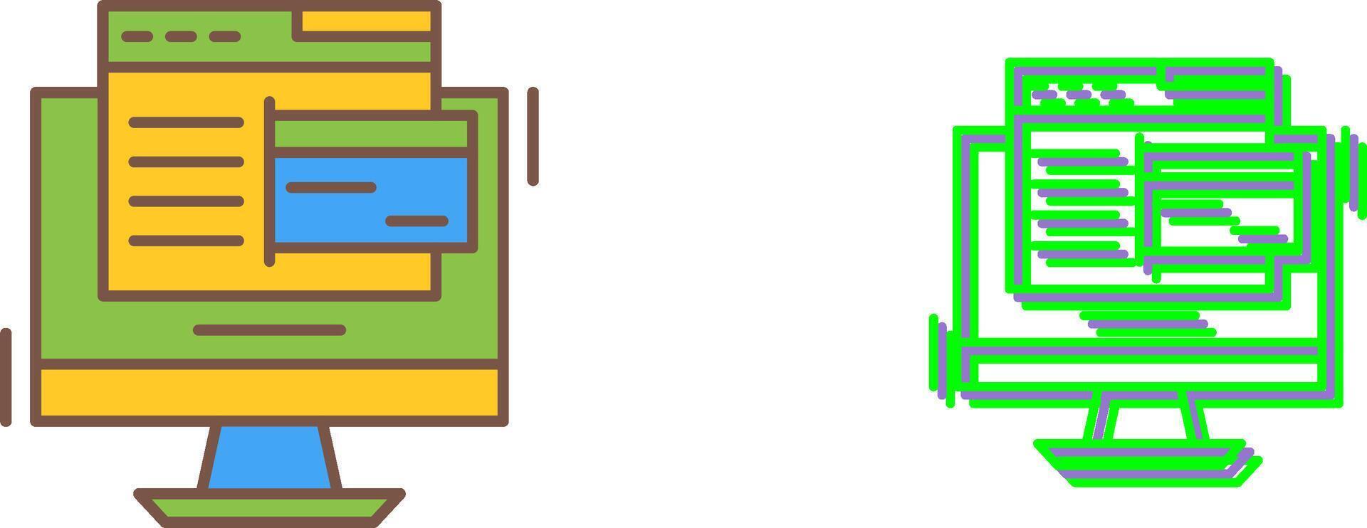 Online Payment Icon Design vector