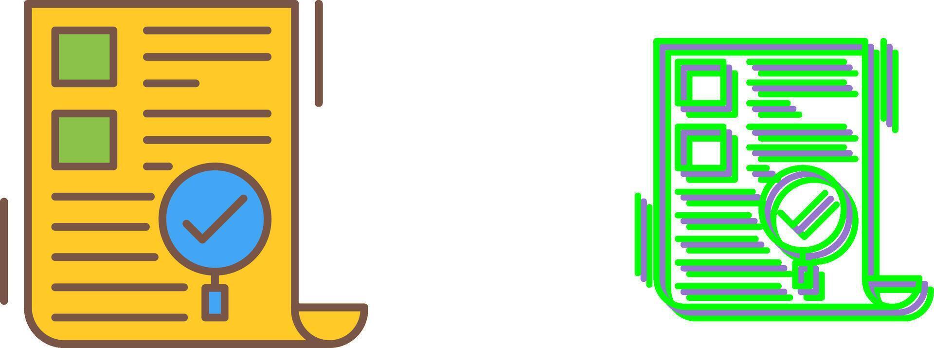 SEO Audit Icon Design vector