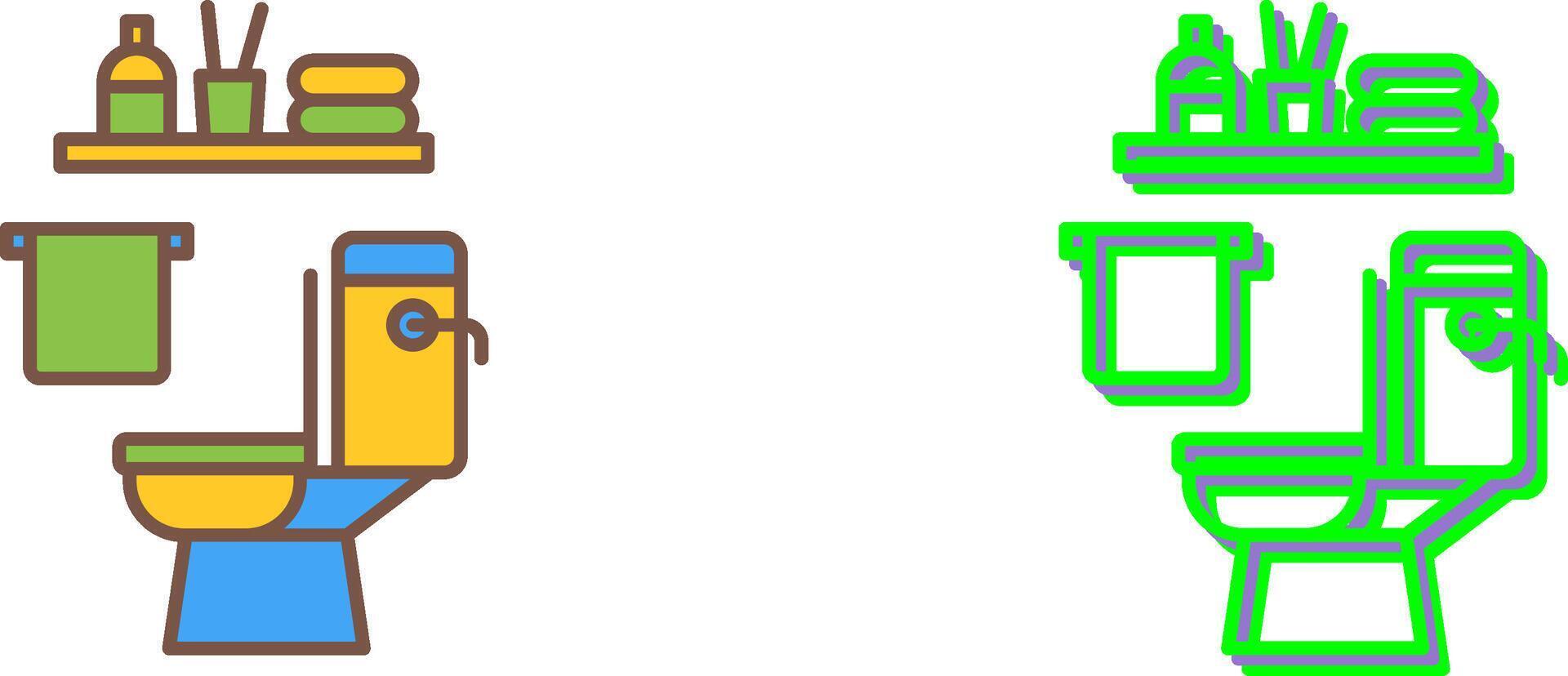 Toilet Icon Design vector