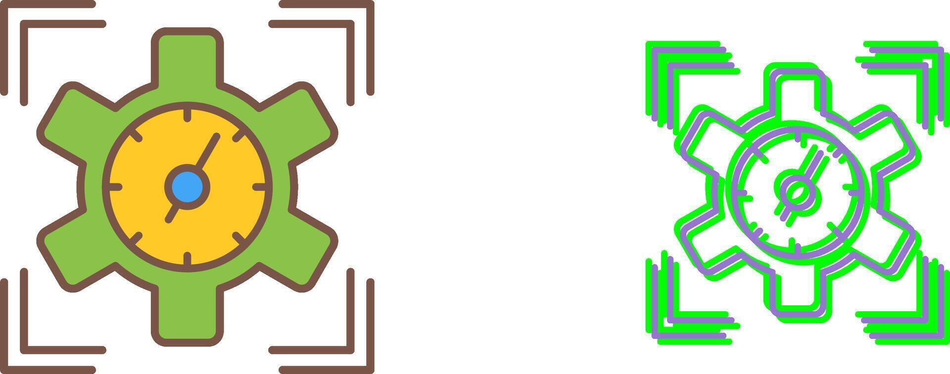 SEO Perfomance Icon Design vector