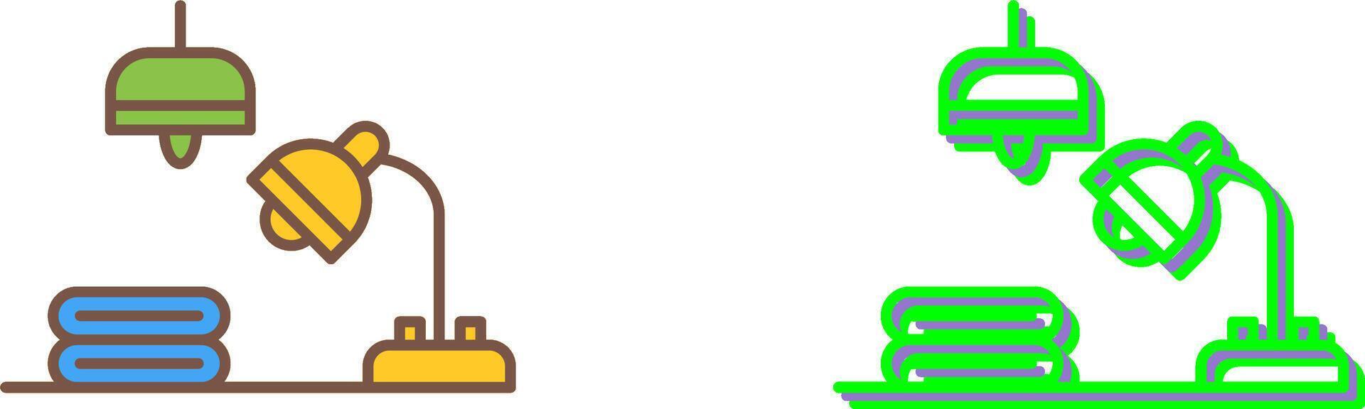 Lamps Icon Design vector