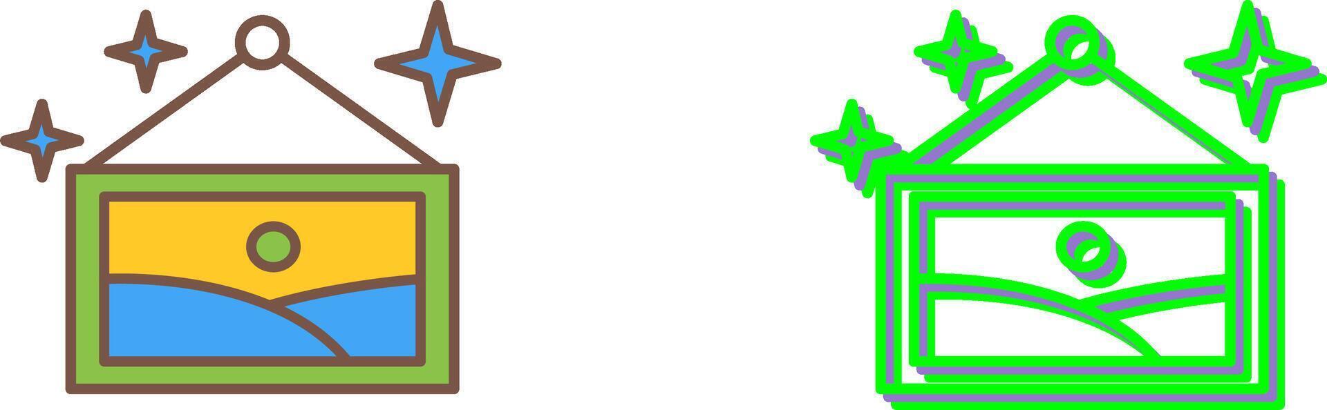 Picture Icon Design vector