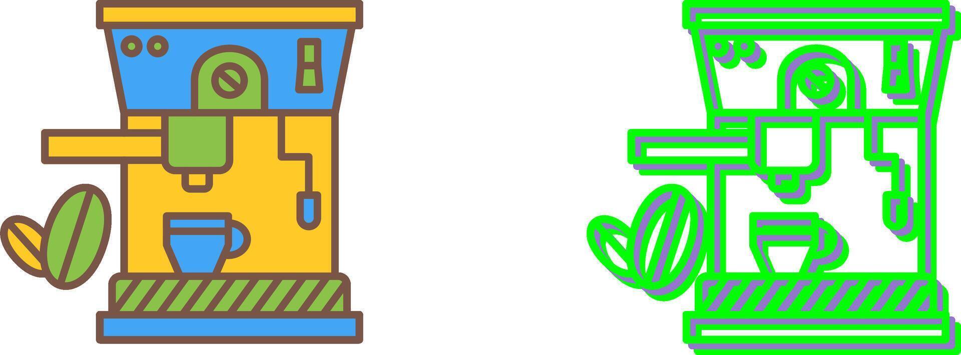 Coffee Machine Icon Design vector