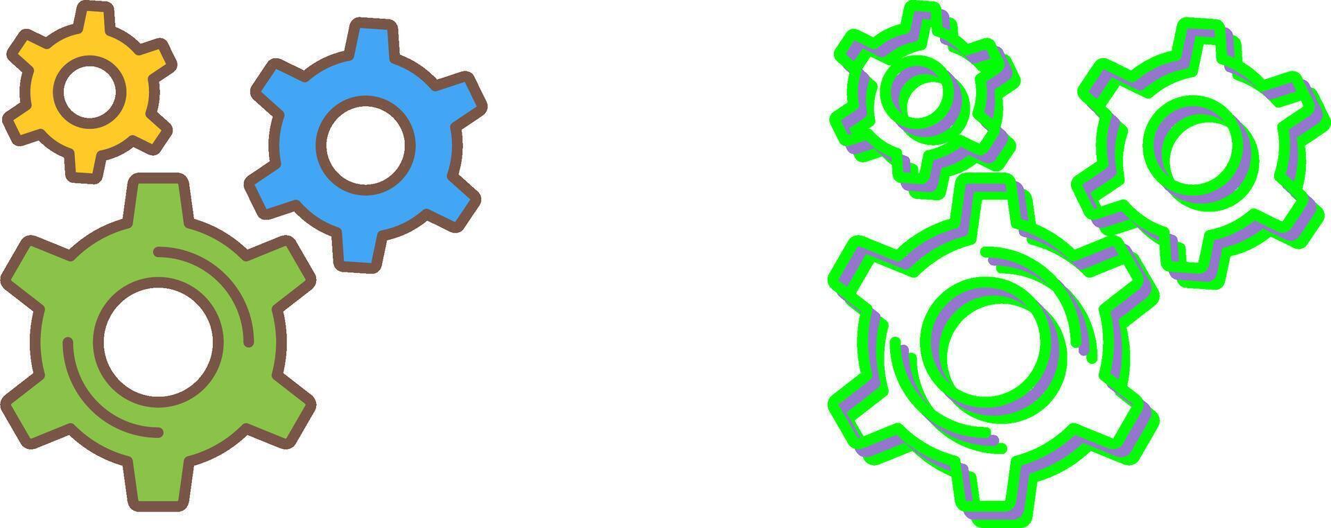Gear Icon Design vector