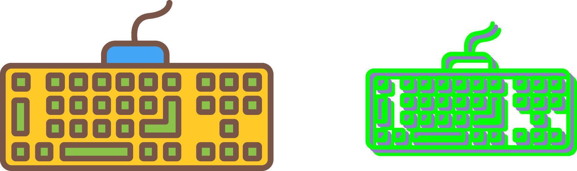 Keyboard Icon Design vector