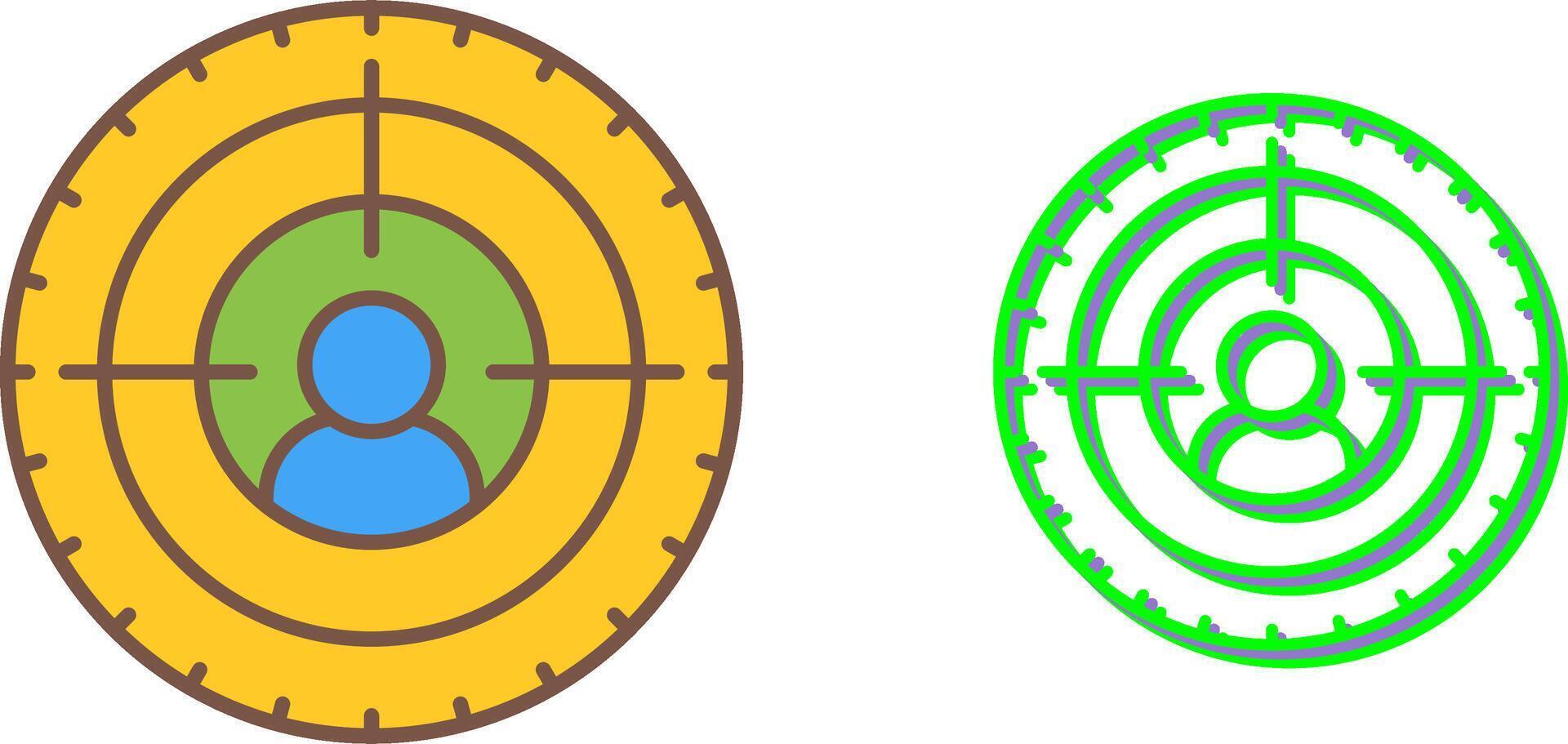 Goal Icon Design vector