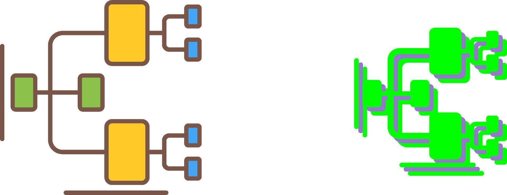 Chart Icon Design vector