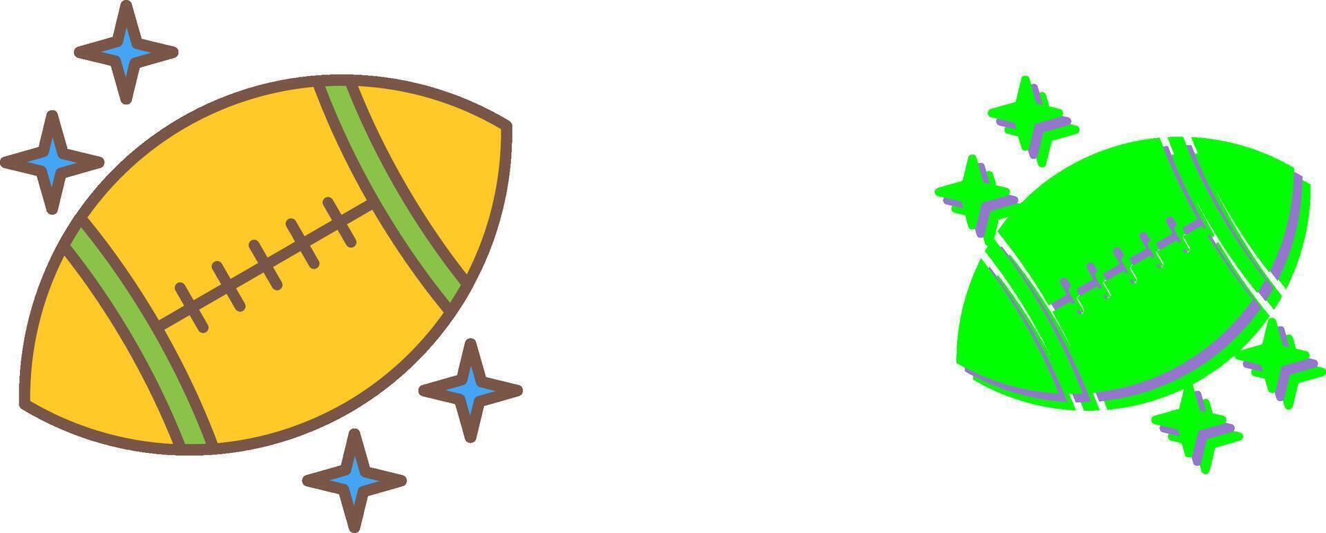 Rugby Icon Design vector