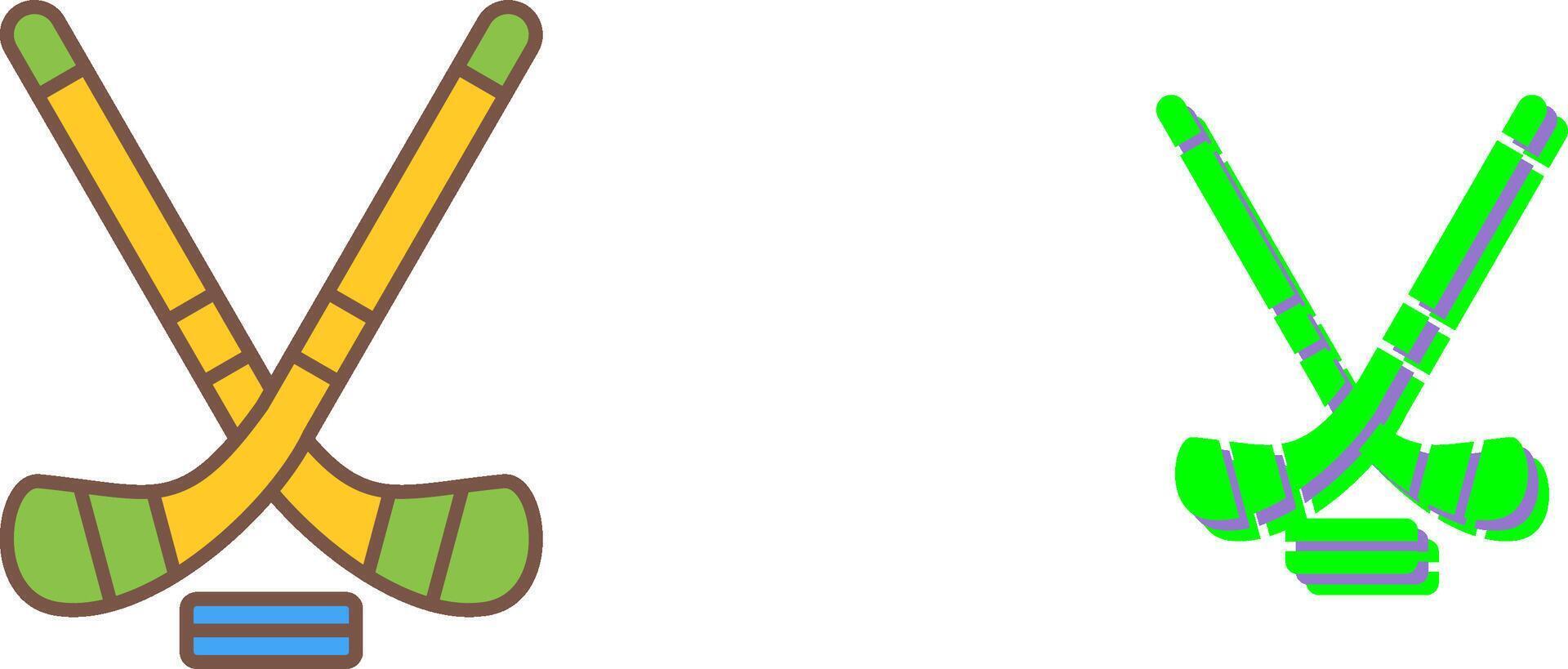 Ice Hockey Icon Design vector