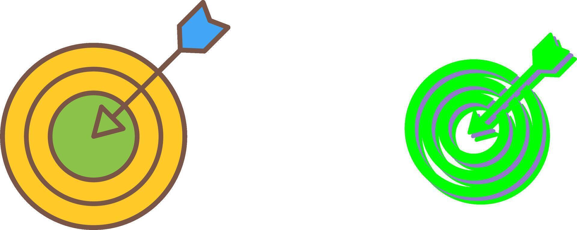 Goal Icon Design vector