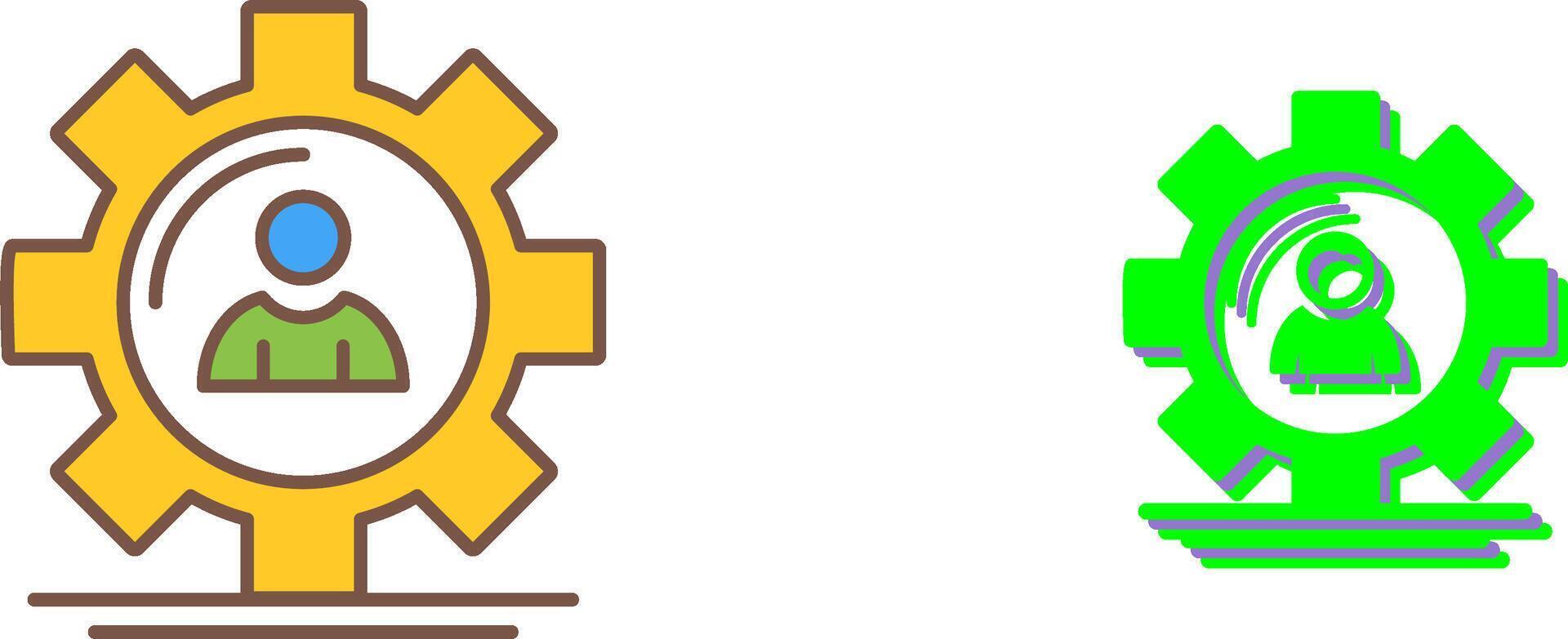 Management Icon Design vector