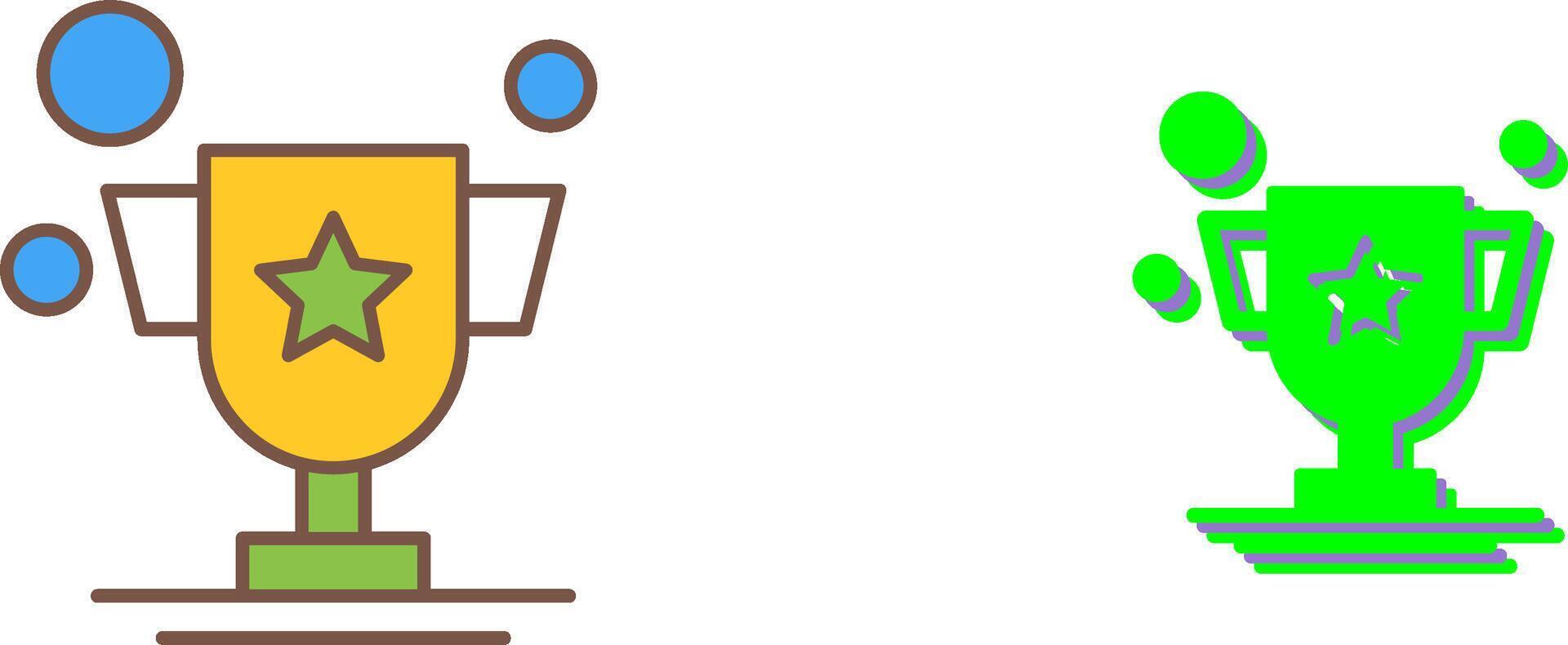Trophy Icon Design vector