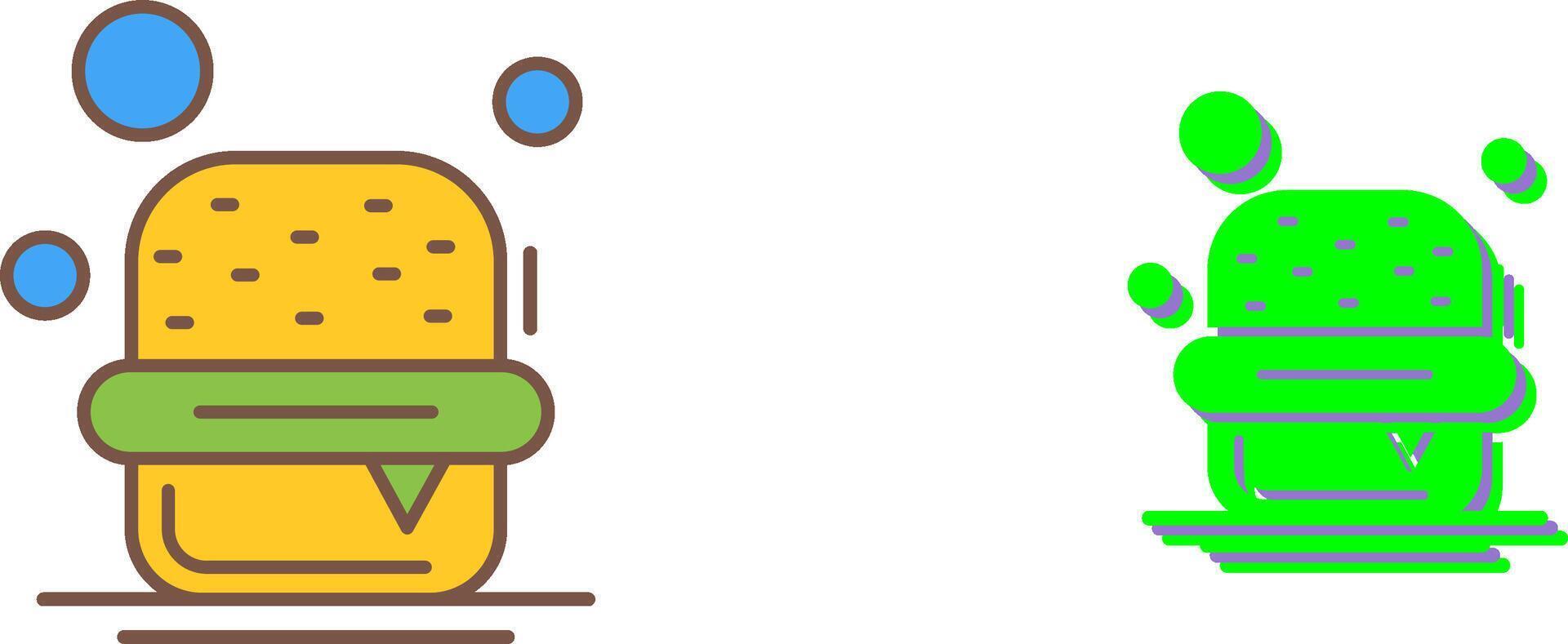 Burger Icon Design vector