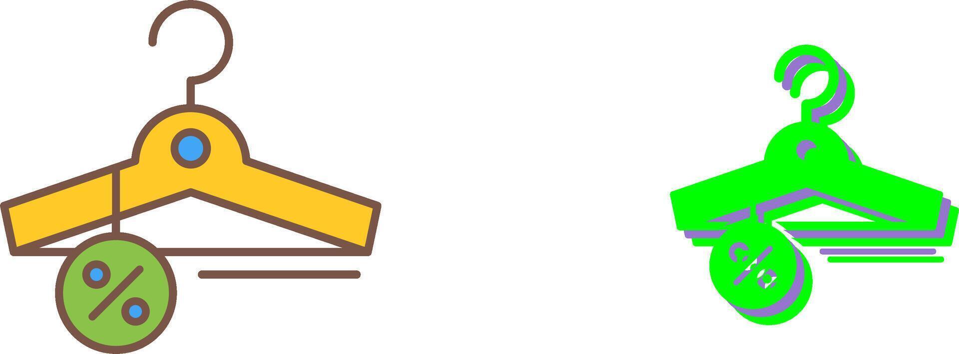 Hanger Icon Design vector