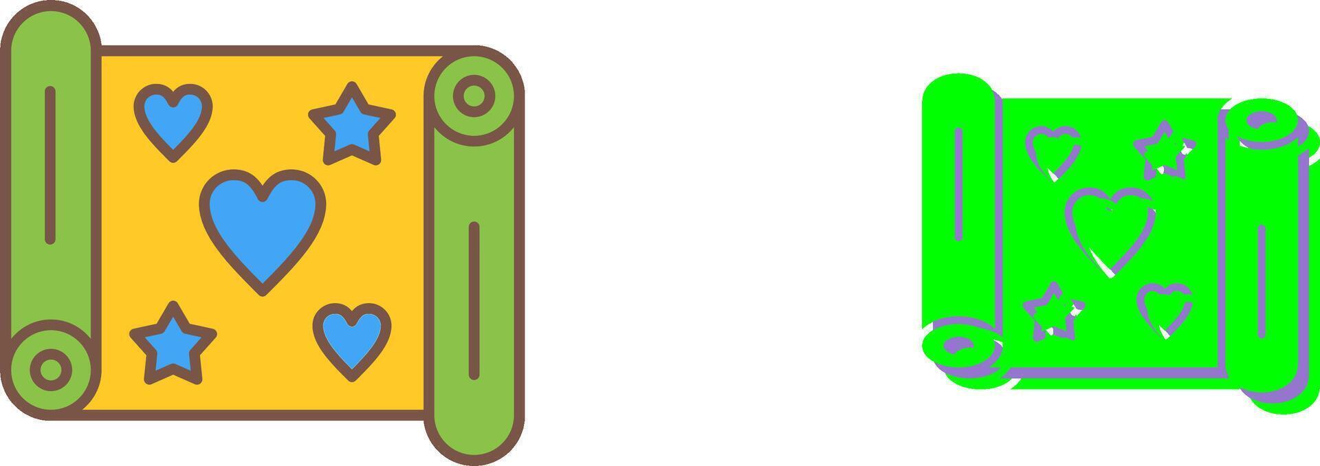 Gift Wrap Icon Design vector