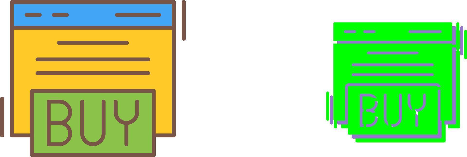 Buy Icon Design vector