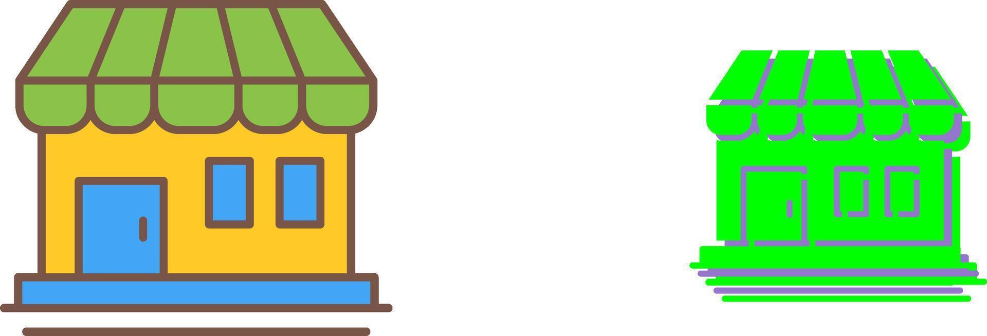 Shop Icon Design vector