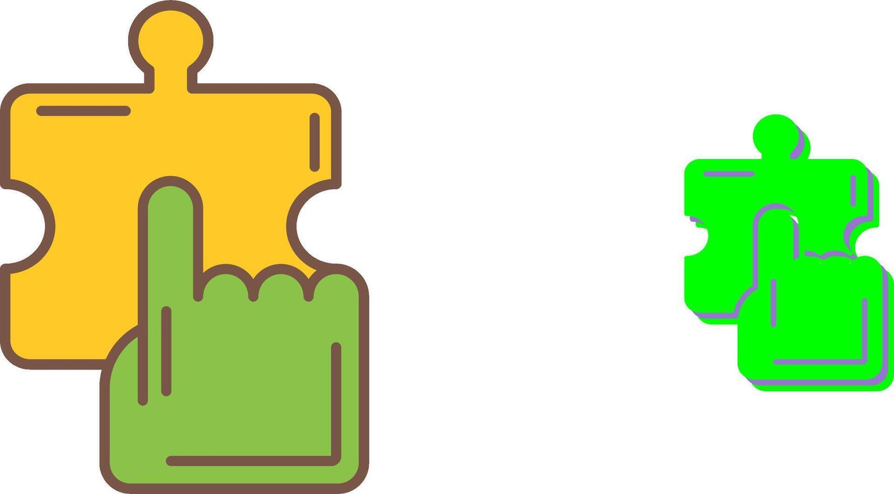 Quick Selection Icon Design vector