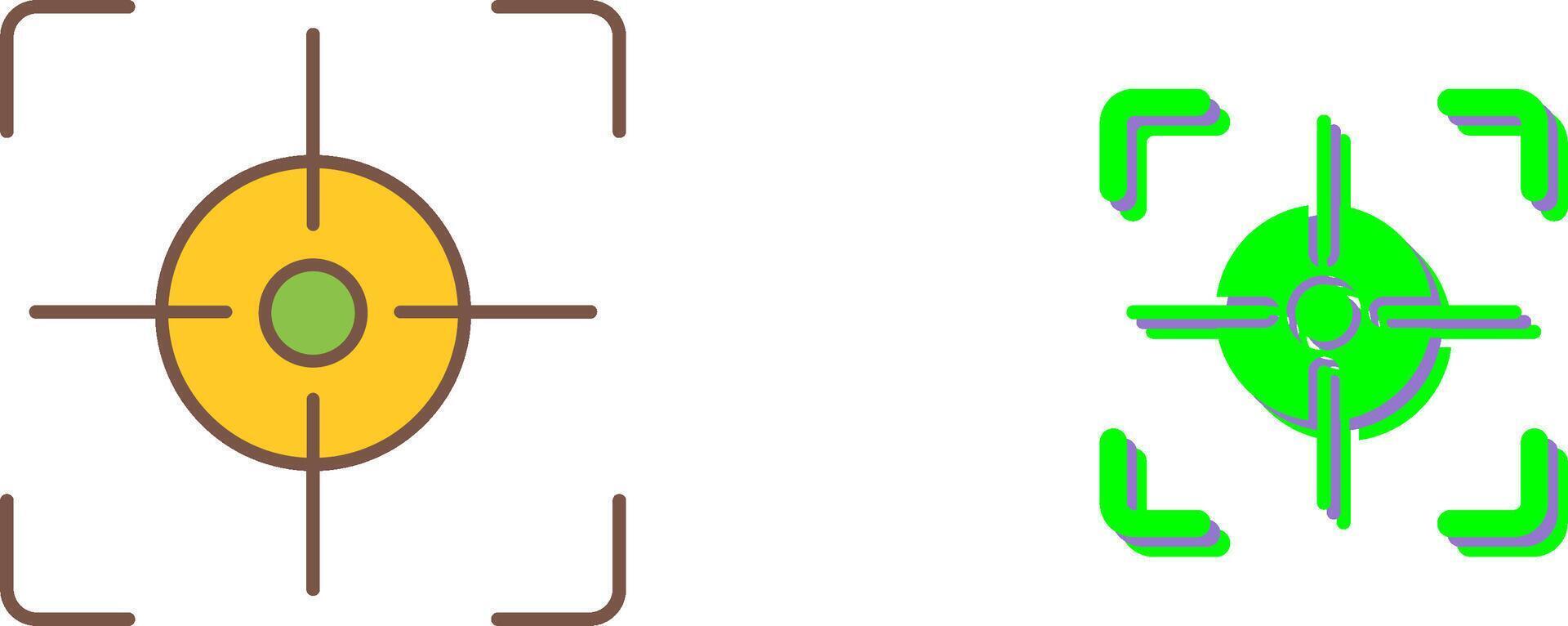 Focus Icon Design vector