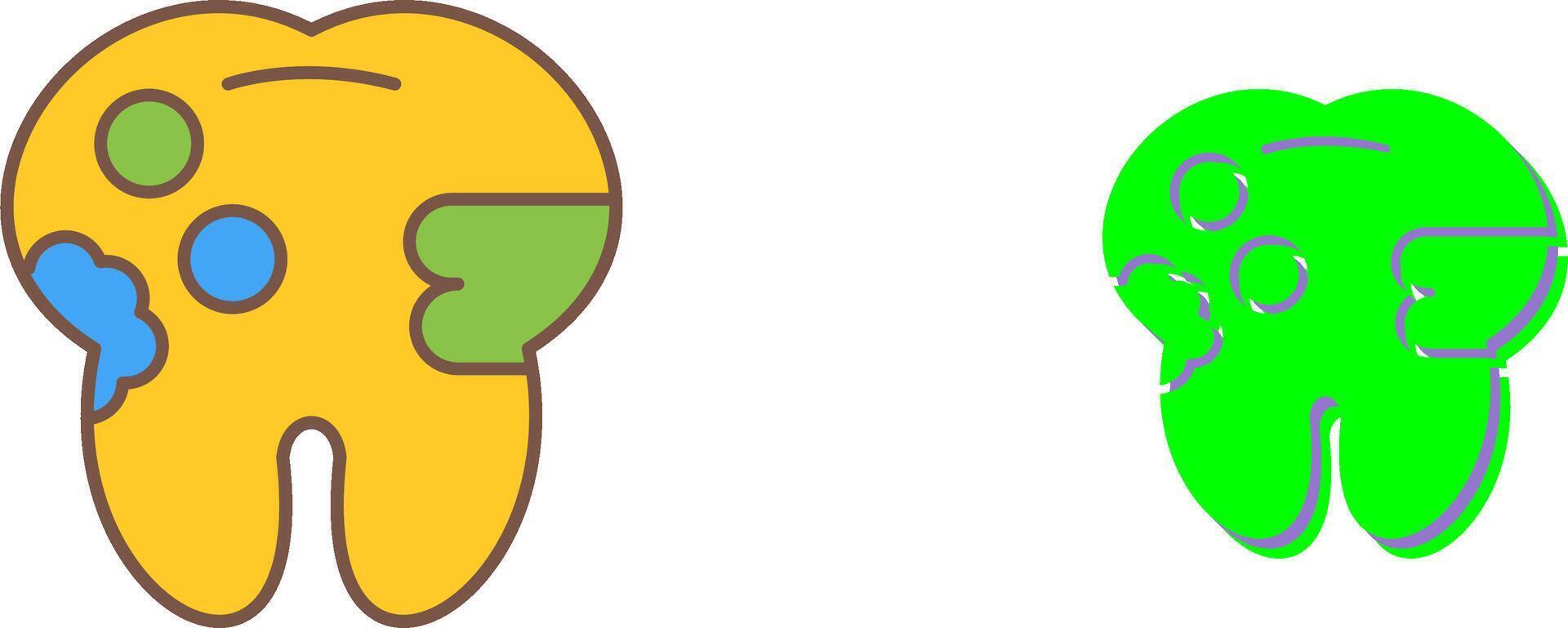 Caries Icon Design vector