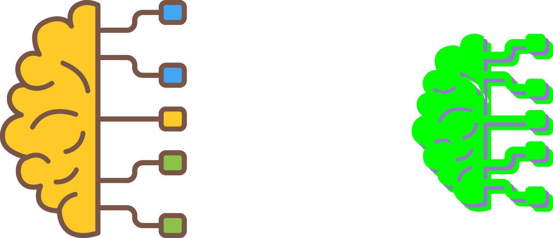 Brain Icon Design vector