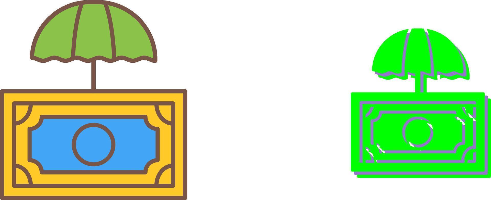 Umbrella Icon Design vector
