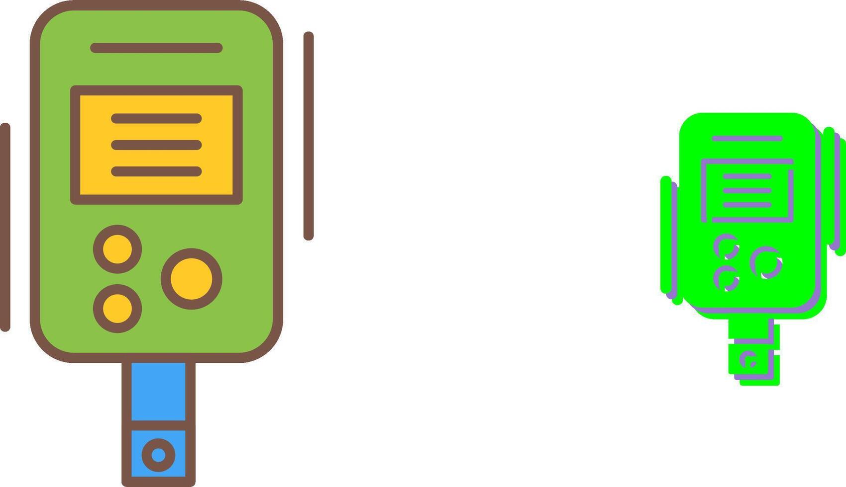 Diabetes Test Icon Design vector