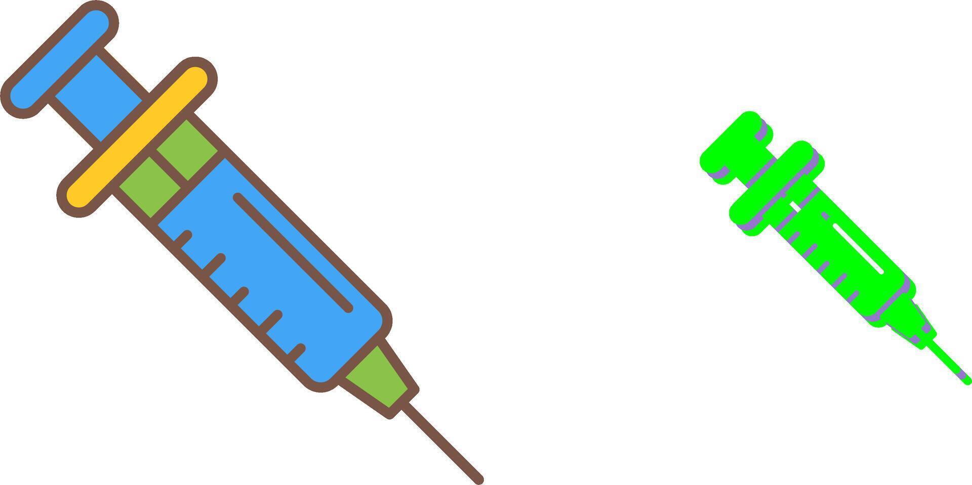Injection Icon Design vector