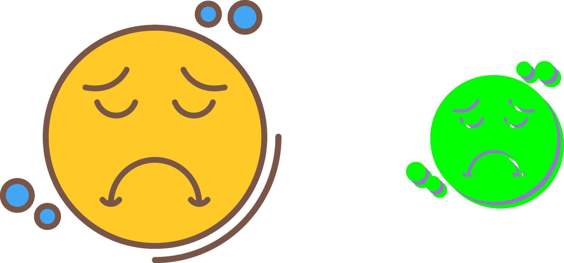 Sad Icon Design vector