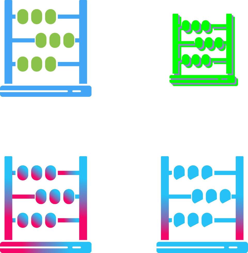 Abacus Icon Design vector