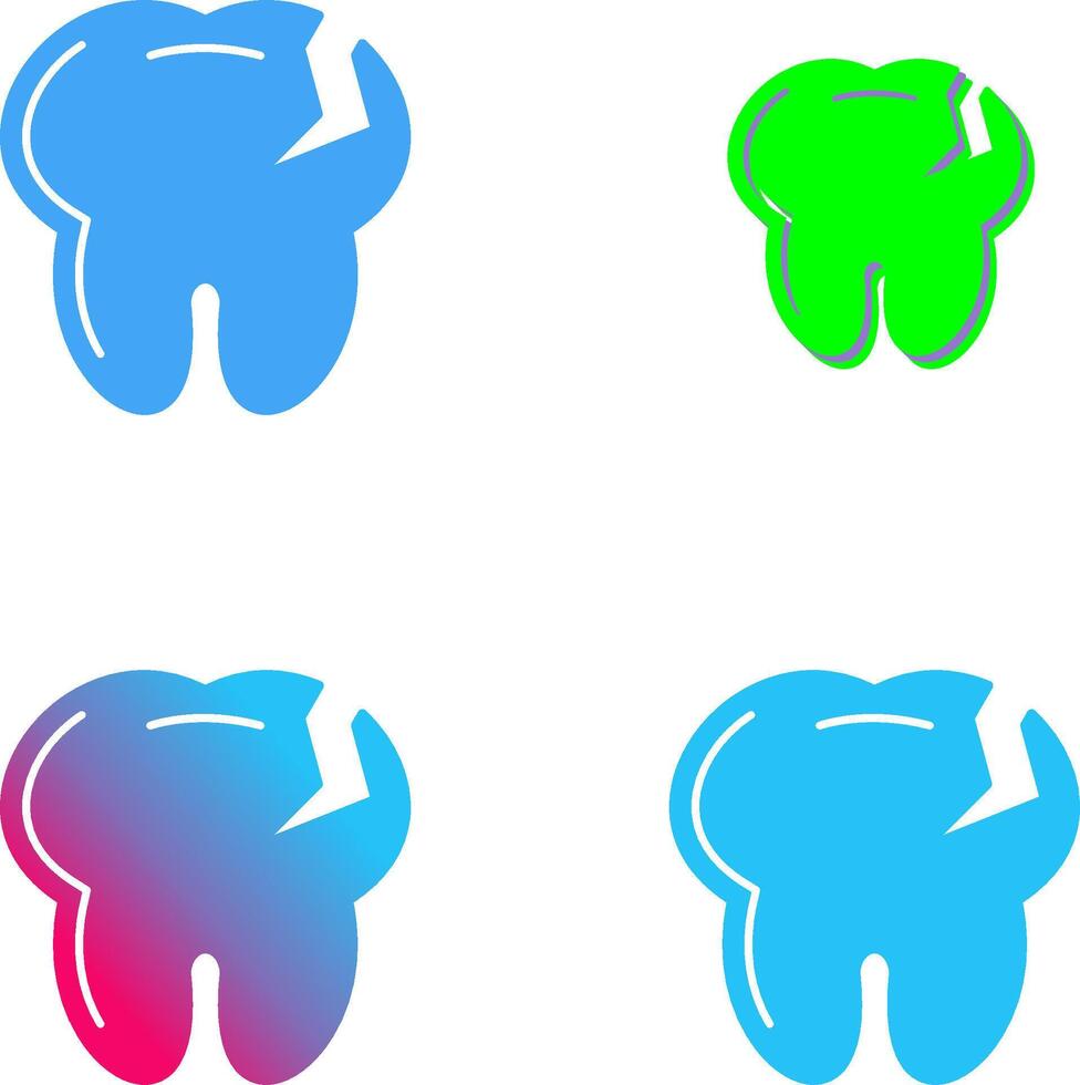 Tooth Icon Design vector