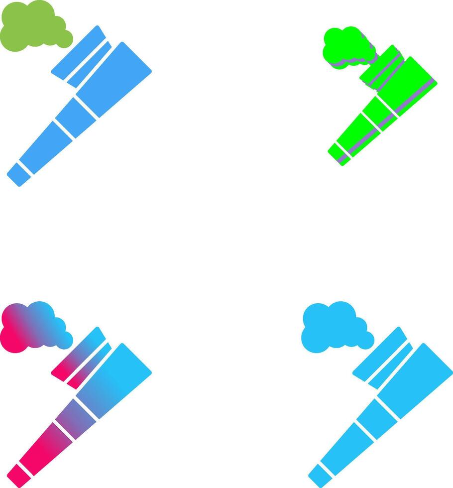 Pipe Icon Design vector