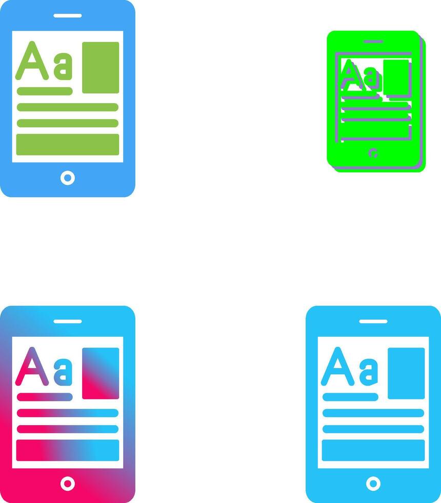 Education App Icon Design vector
