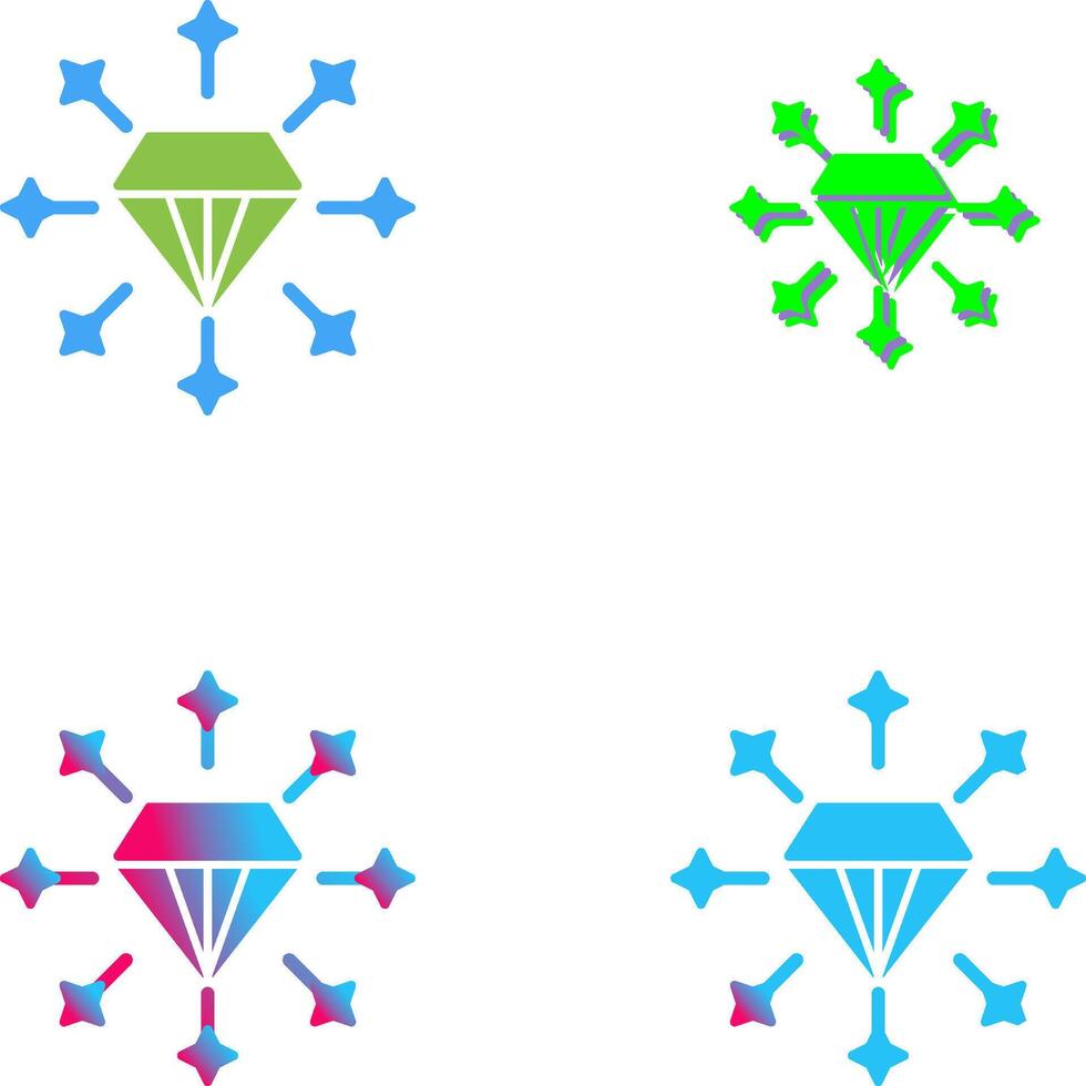 Diamond Icon Design vector