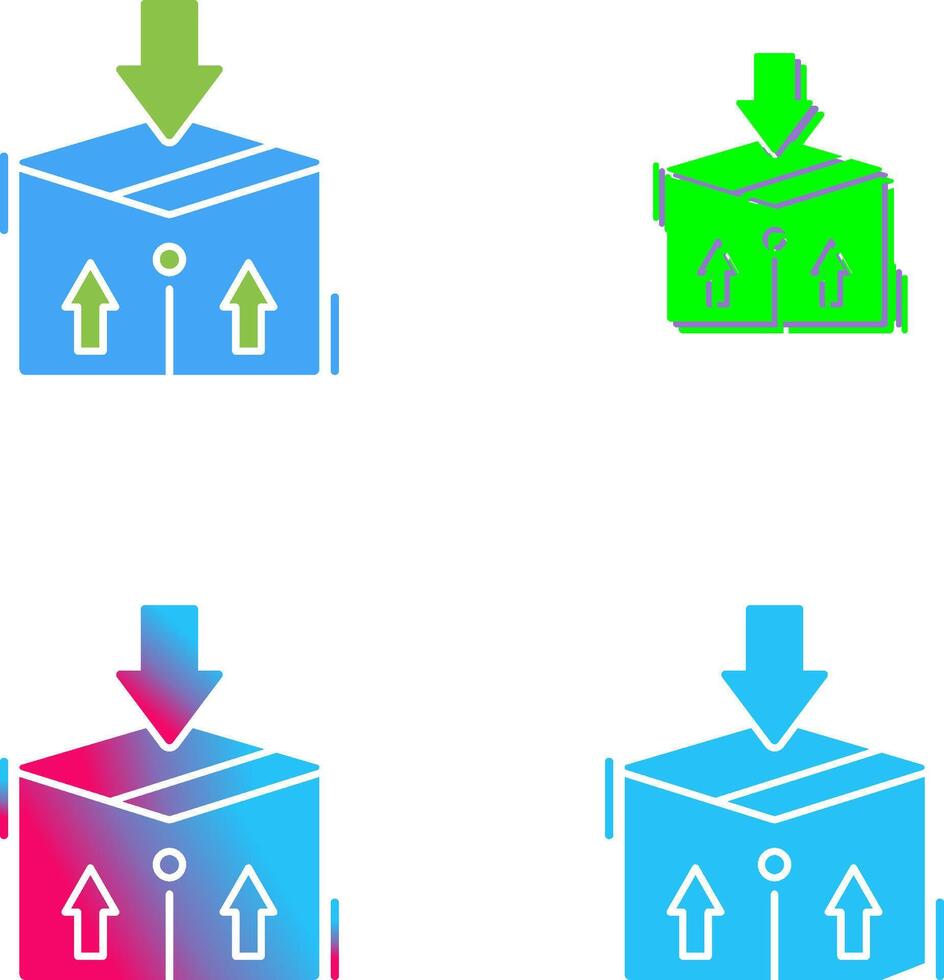 Package Icon Design vector