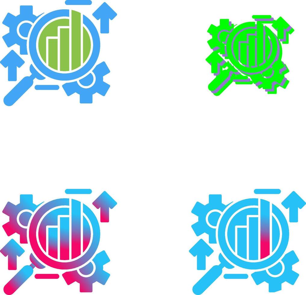 Analysis Icon Design vector