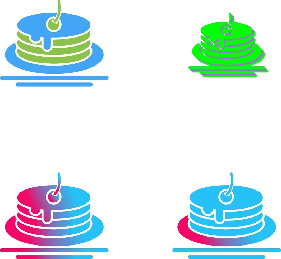Pancake Icon Design vector
