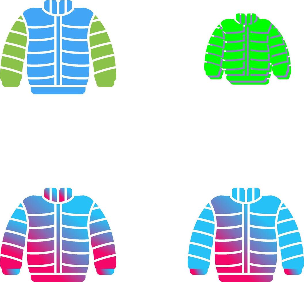Winter Clothes Icon Design vector