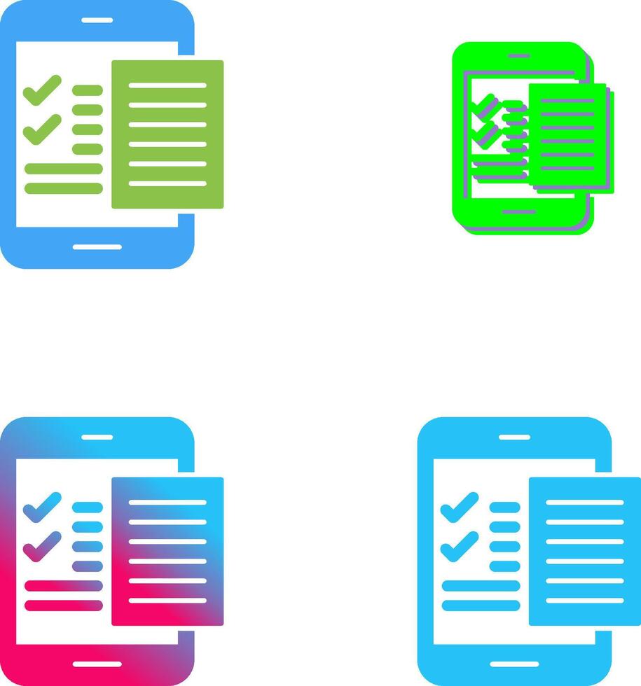 Check List Icon Design vector