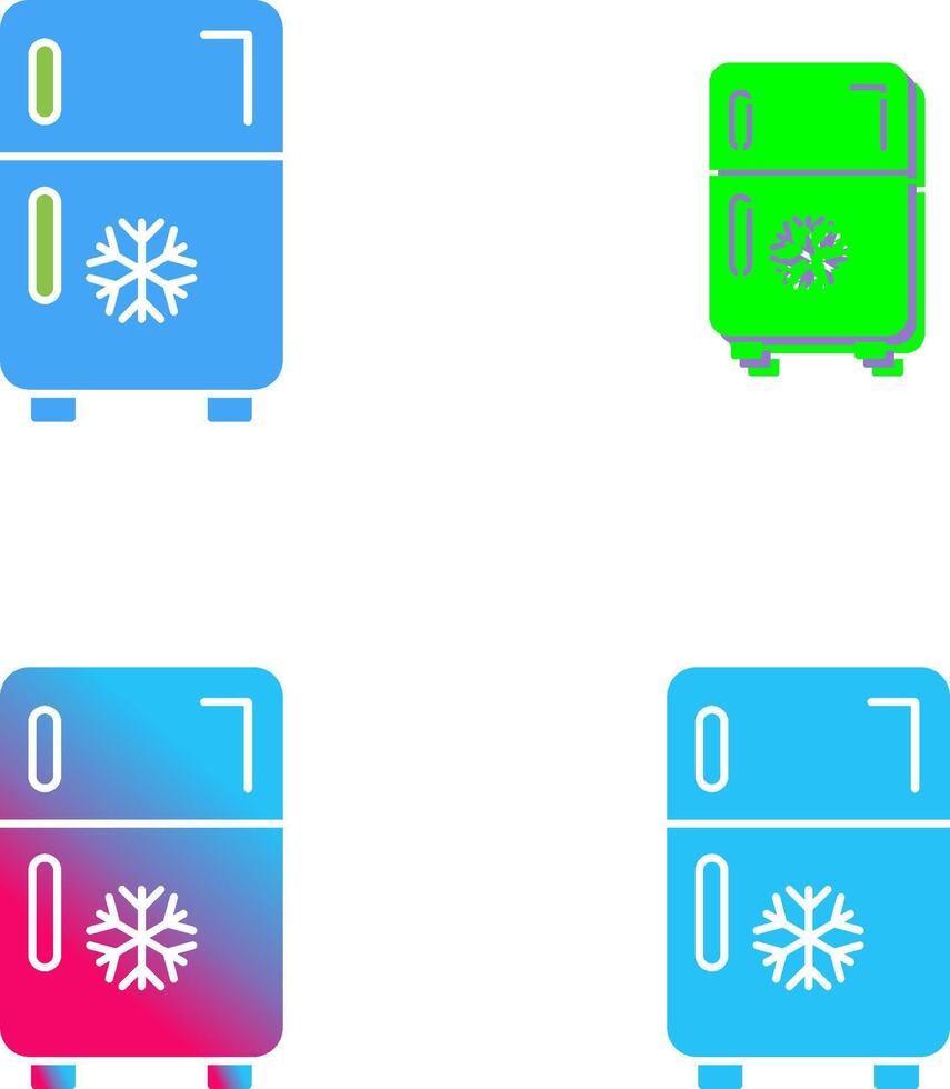 Fridge Icon Design vector