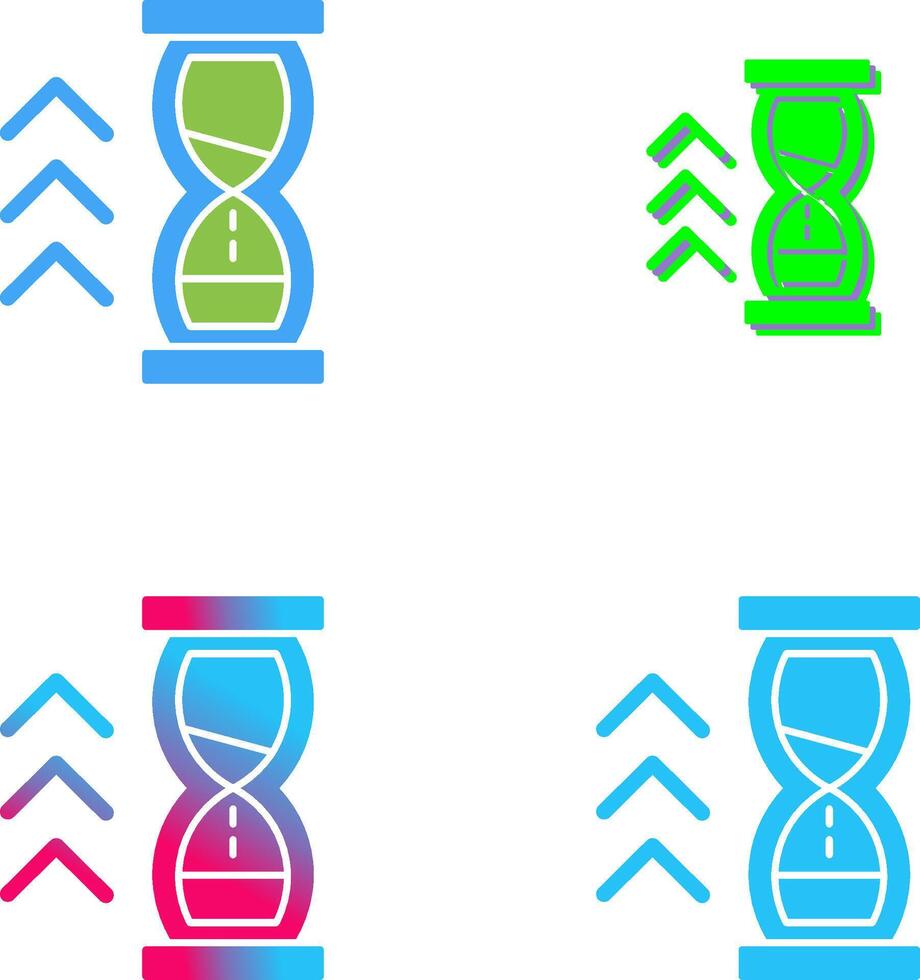 Quick Response Icon Design vector