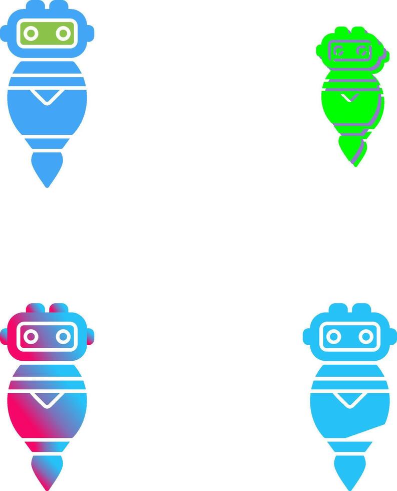 Robot Icon Design vector