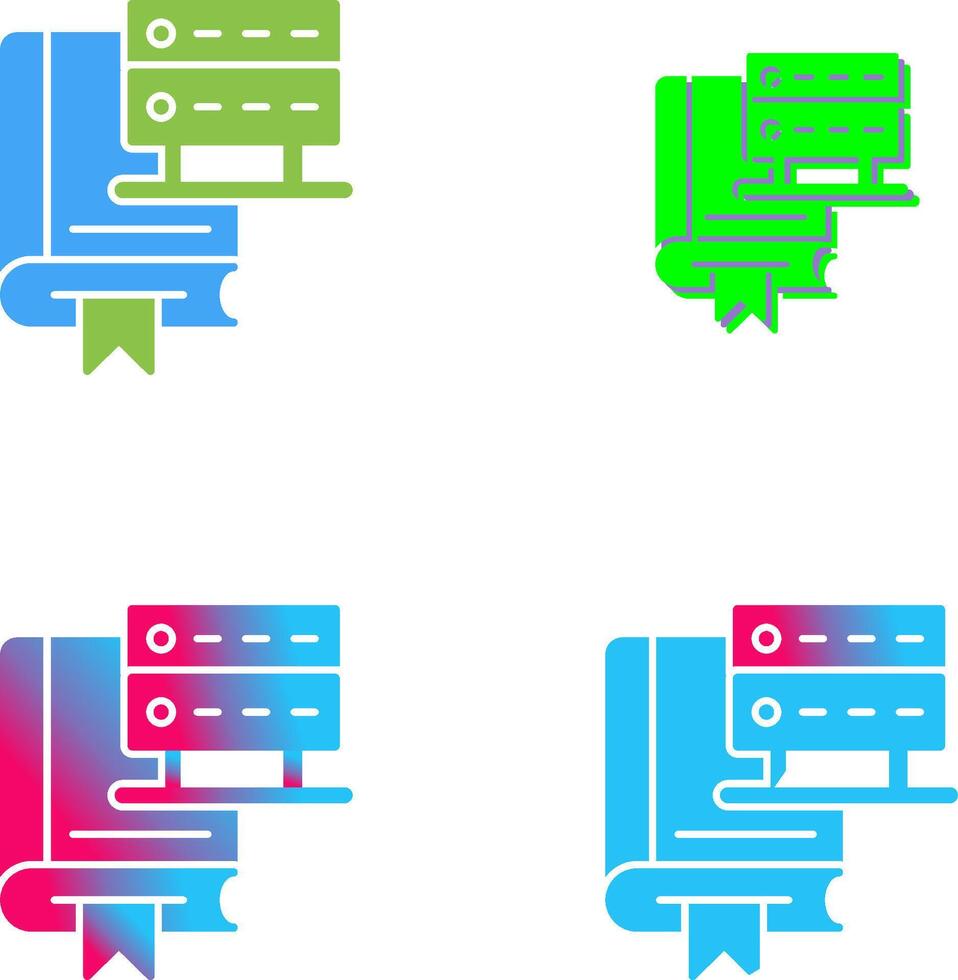 Server Icon Design vector