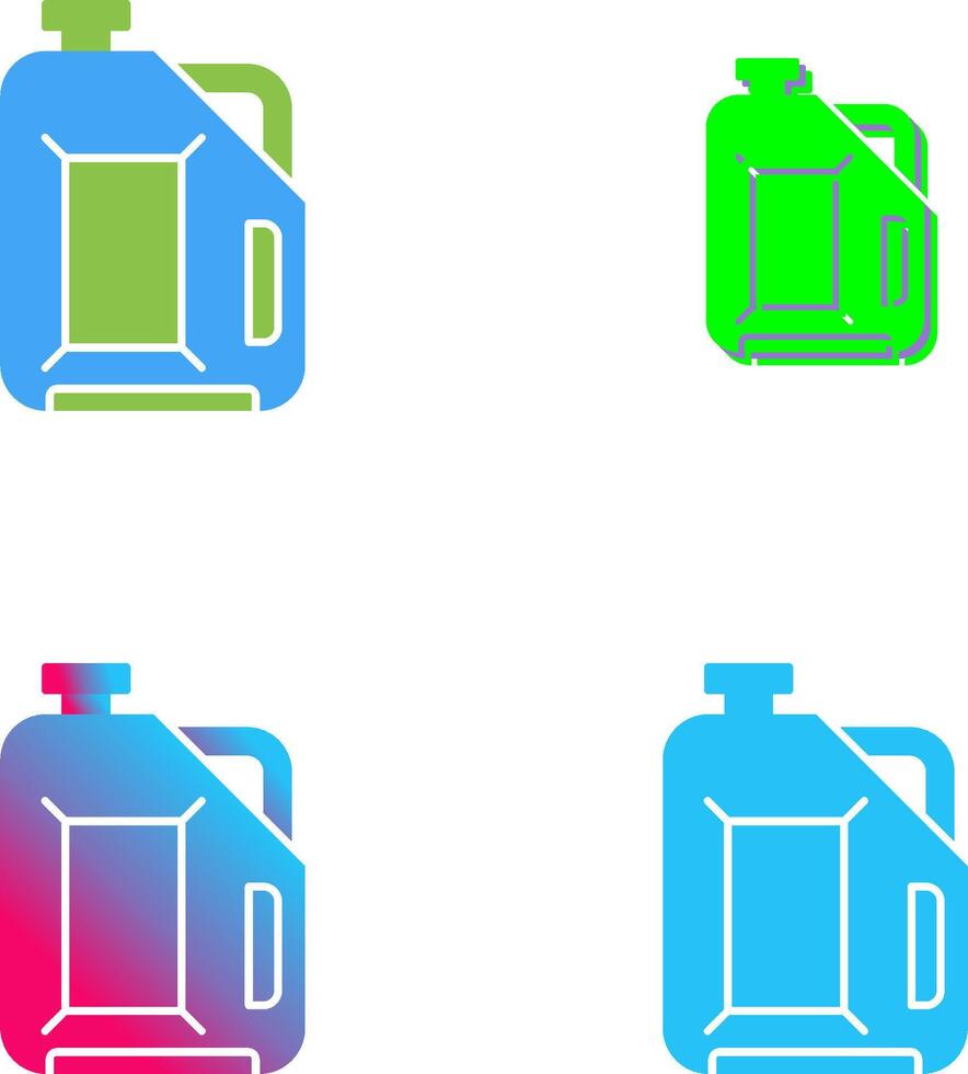 Jerrycan Icon Design vector