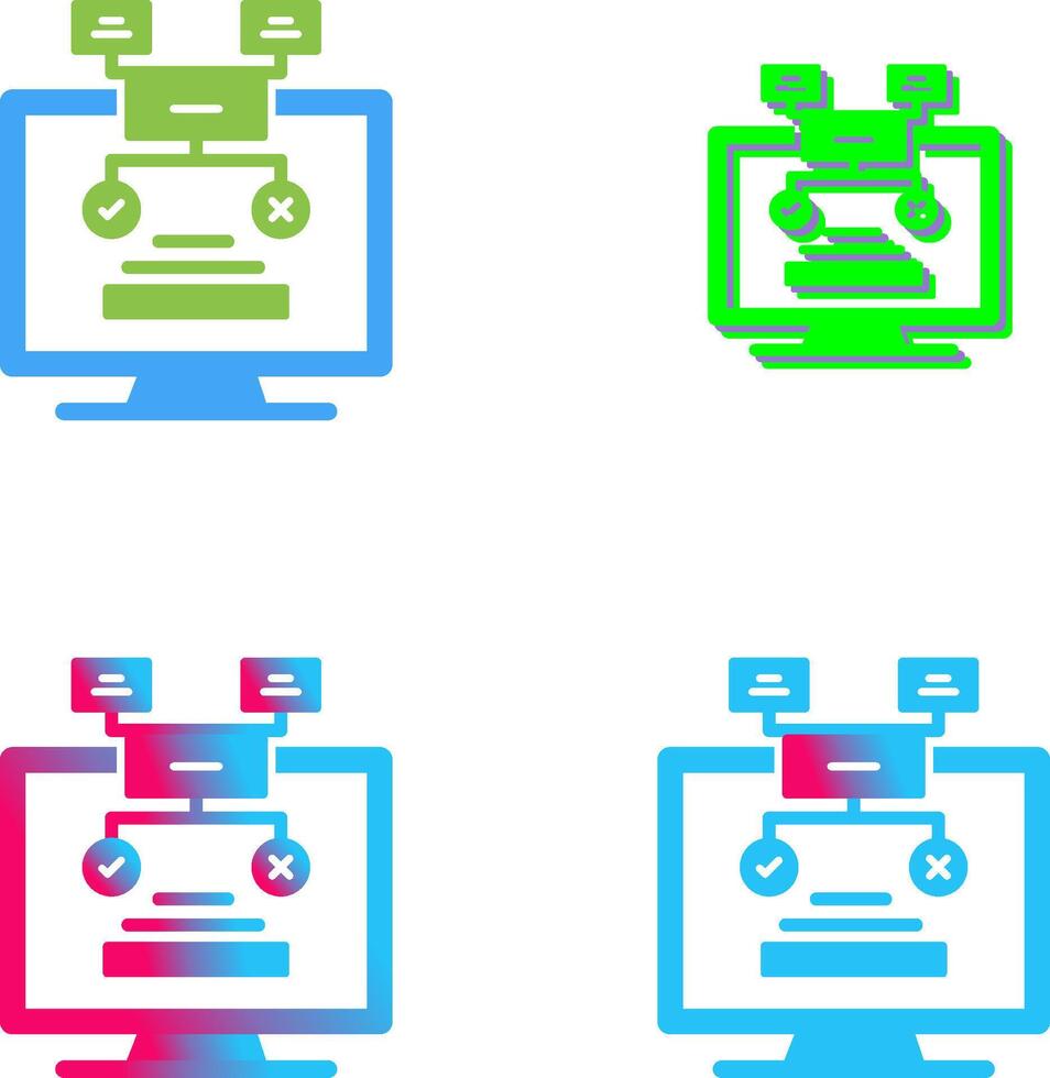 Methodology Icon Design vector