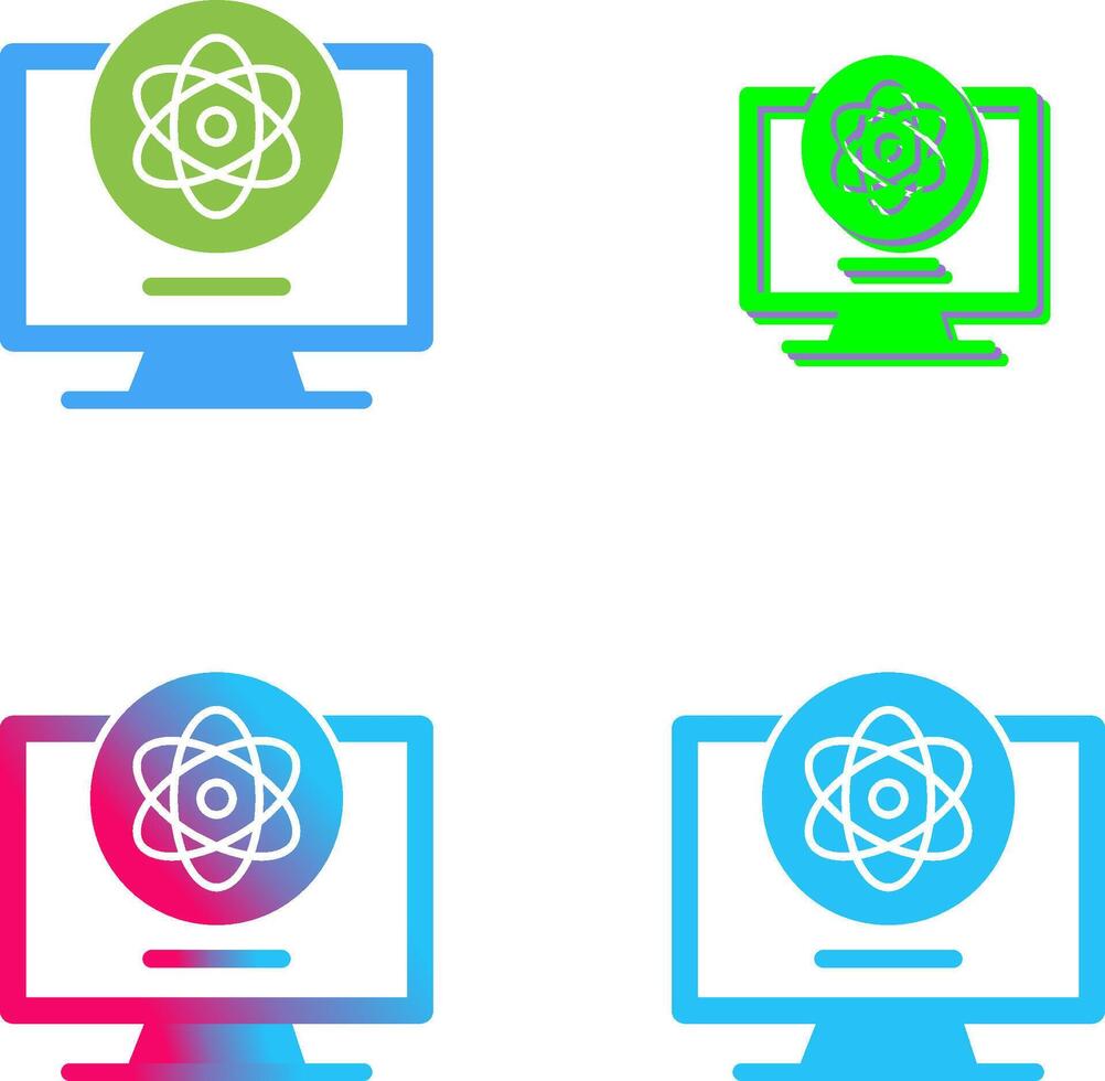 ATom Icon Design vector