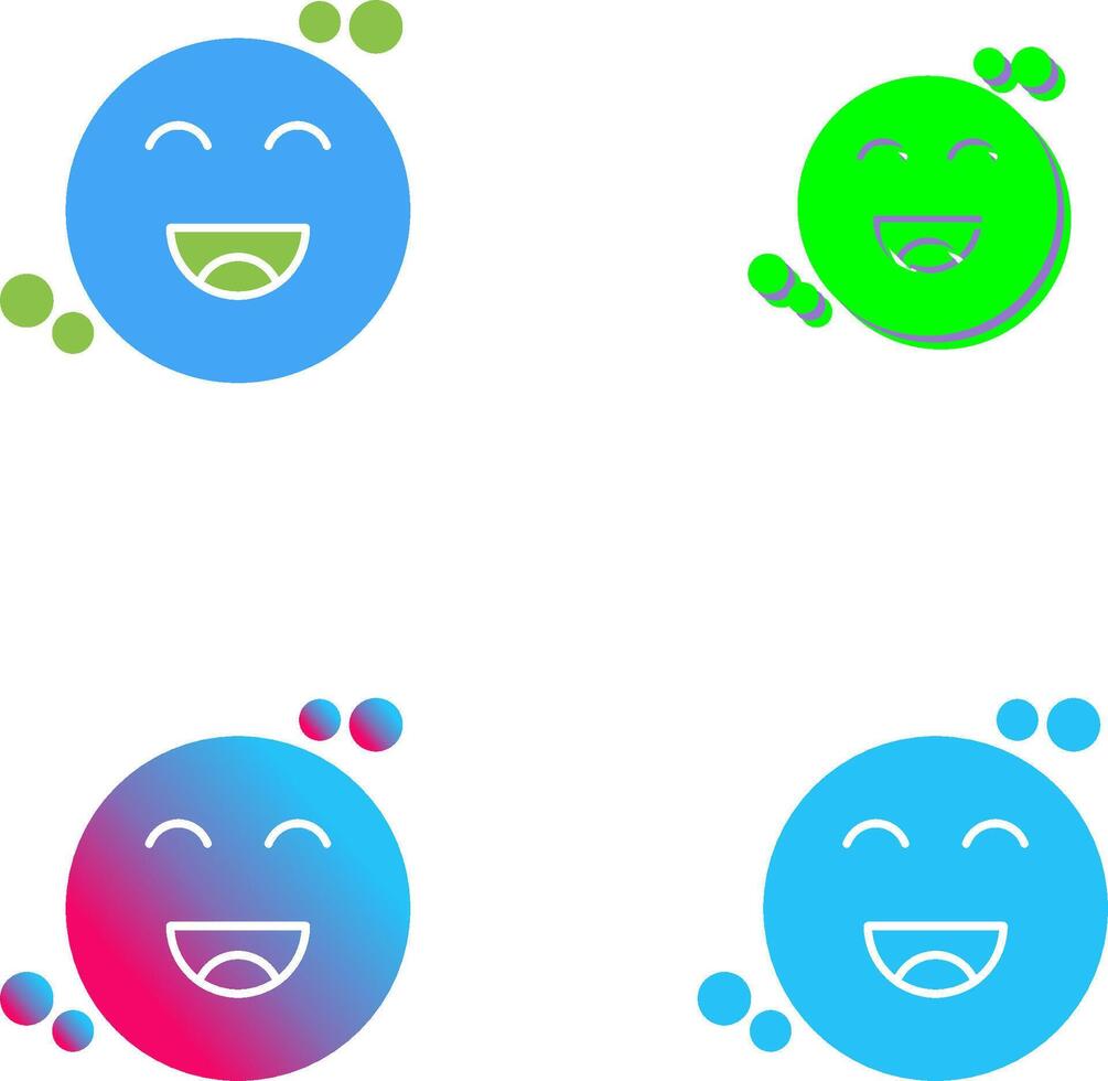 Happiness Icon Design vector