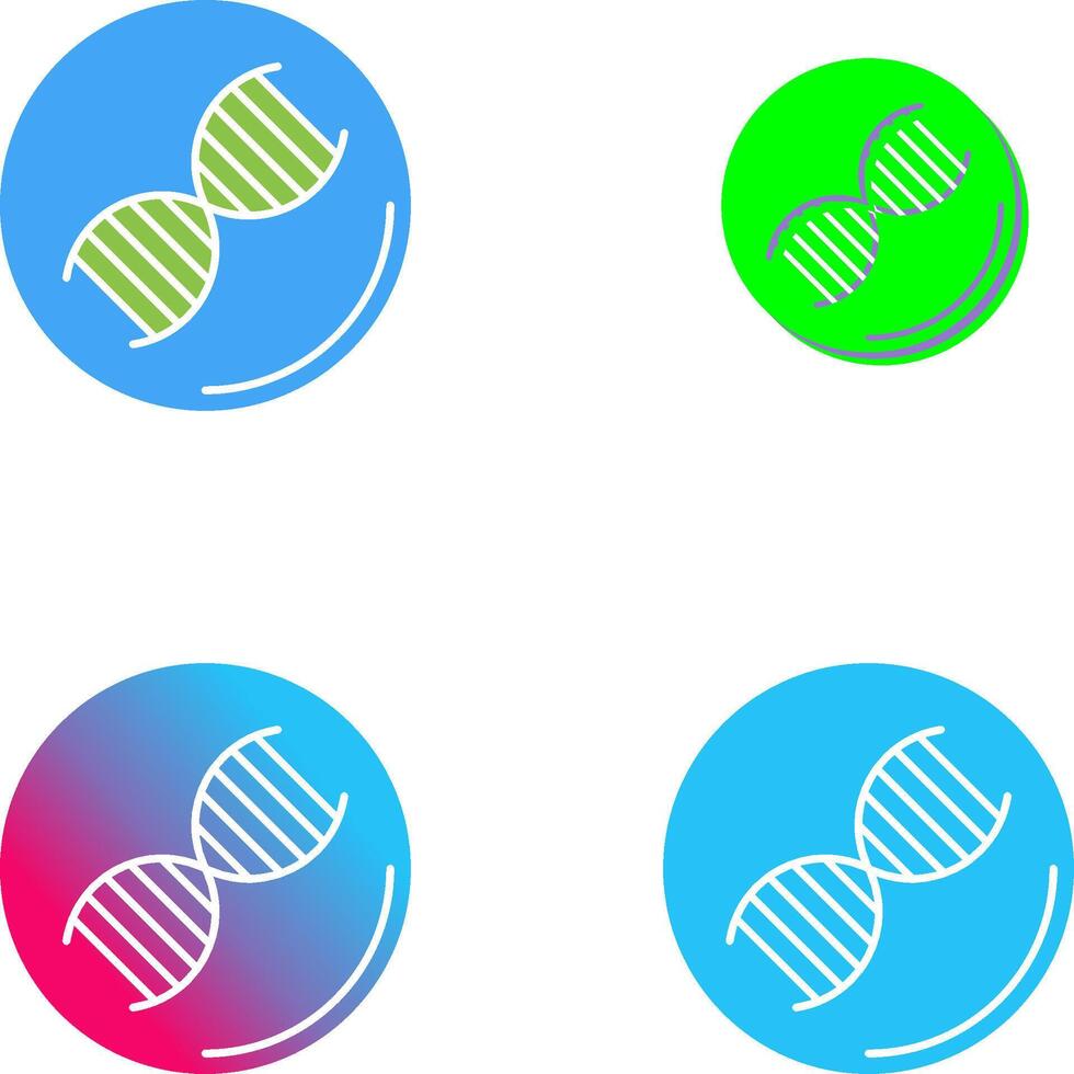 Dna Icon Design vector