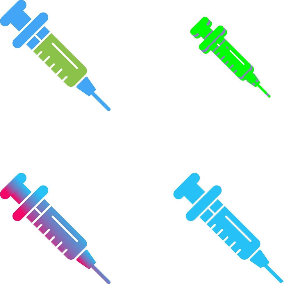 Injection Icon Design vector