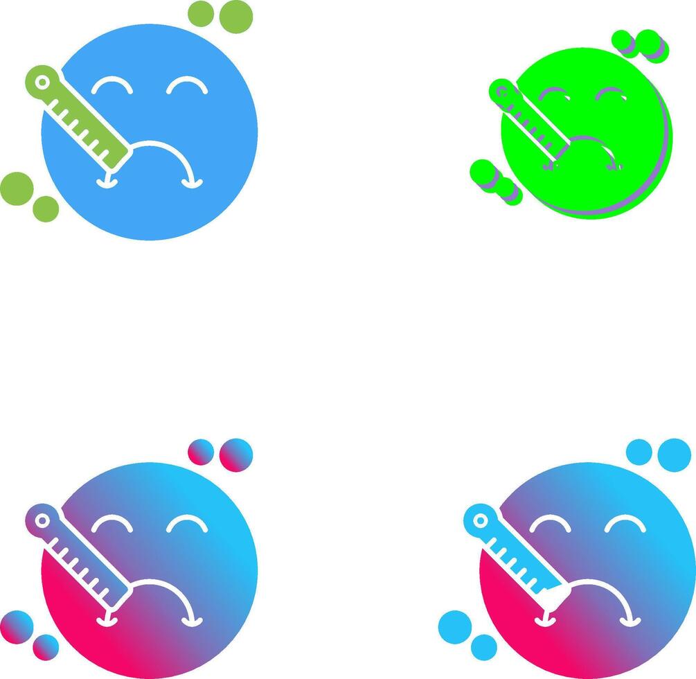 Sick Icon Design vector